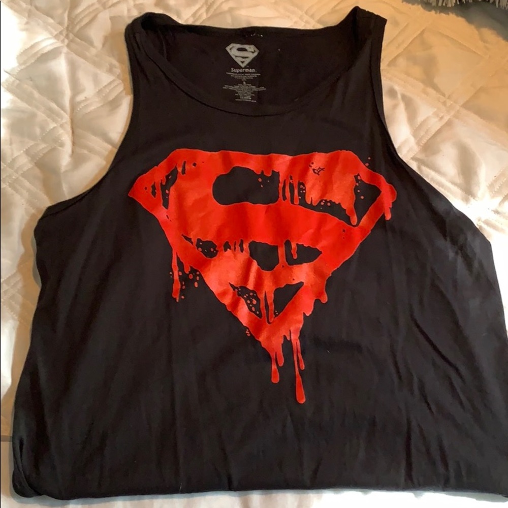 Black Superman Tank